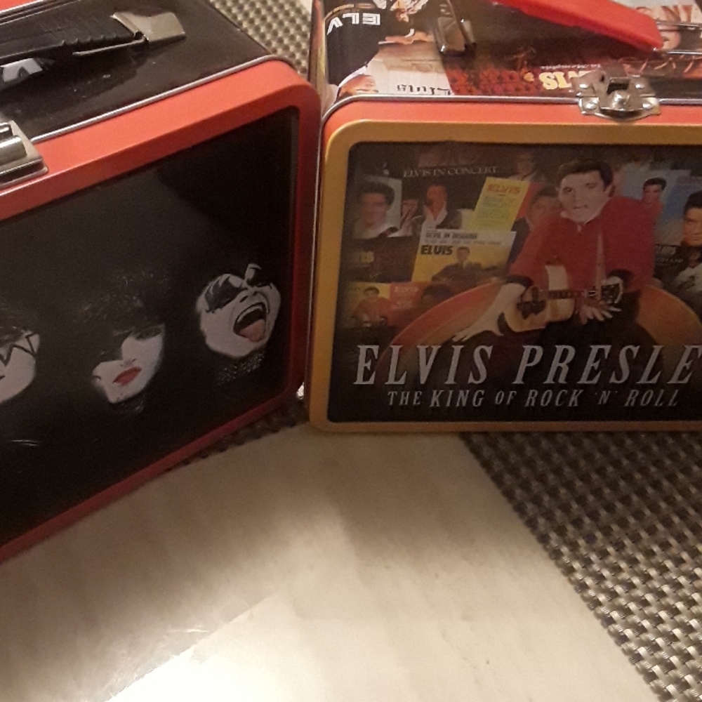 Rock metal lunchboxes